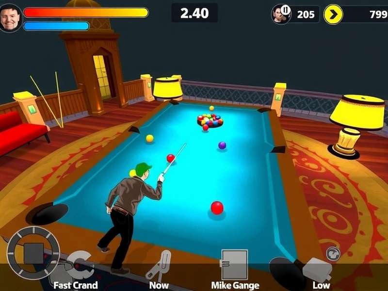 Ganges Pool Glory Gameplay Screenshot